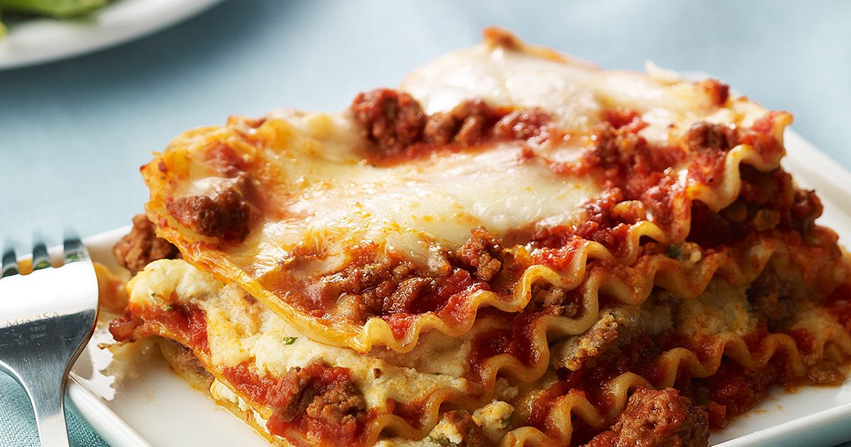 Ronzoni | Traditional, Easy Lasagna With Meat Sauce | Ronzoni® Pasta